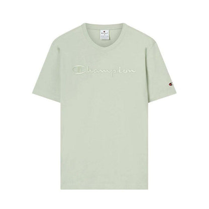 Men’s Short Sleeve T-Shirt Champion CHAMPION SS TEE 220273 CVS Green