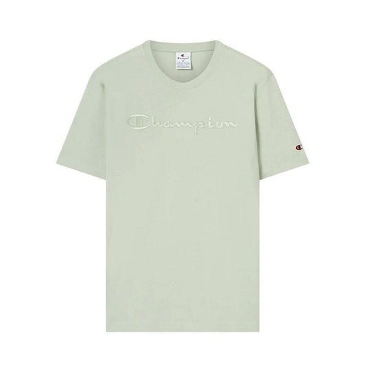 Men’s Short Sleeve T-Shirt Champion CHAMPION SS TEE 220273 CVS Green
