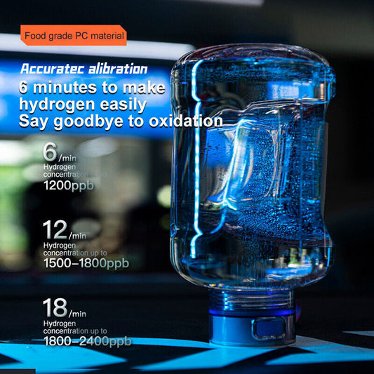 NNEDSZ Random Color Hydrogen Water Bottle 1.5L Hydrogen Rich Portable Rich Hydrogen Water Generator